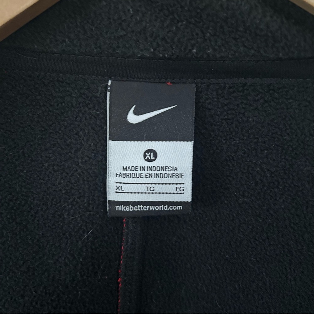 Nike Men’s Georgia Bulldogs Baseball Red Full Zip Jacket Coat Fleece Swoosh XL - Picture 7 of 8